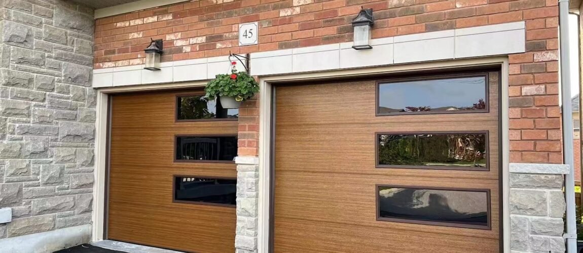 brown-double-garage-door