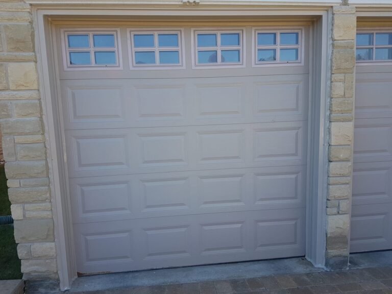 matte-beige-color-garage-door