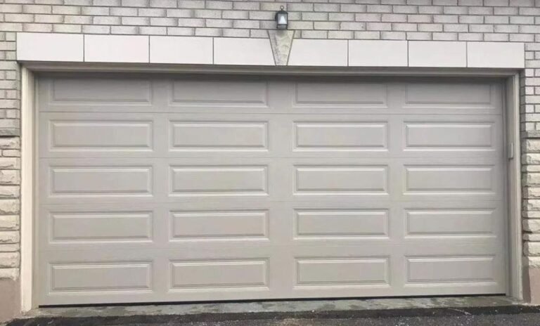 sandstone garage door