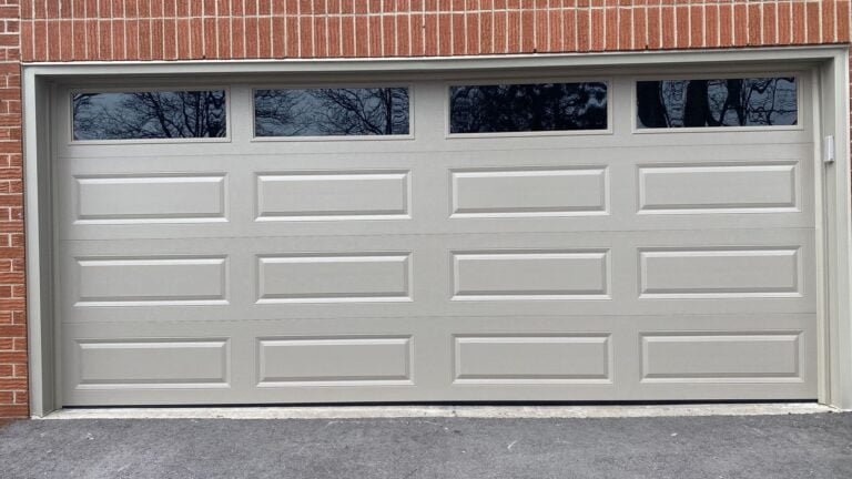 double garage door installation in Brampton