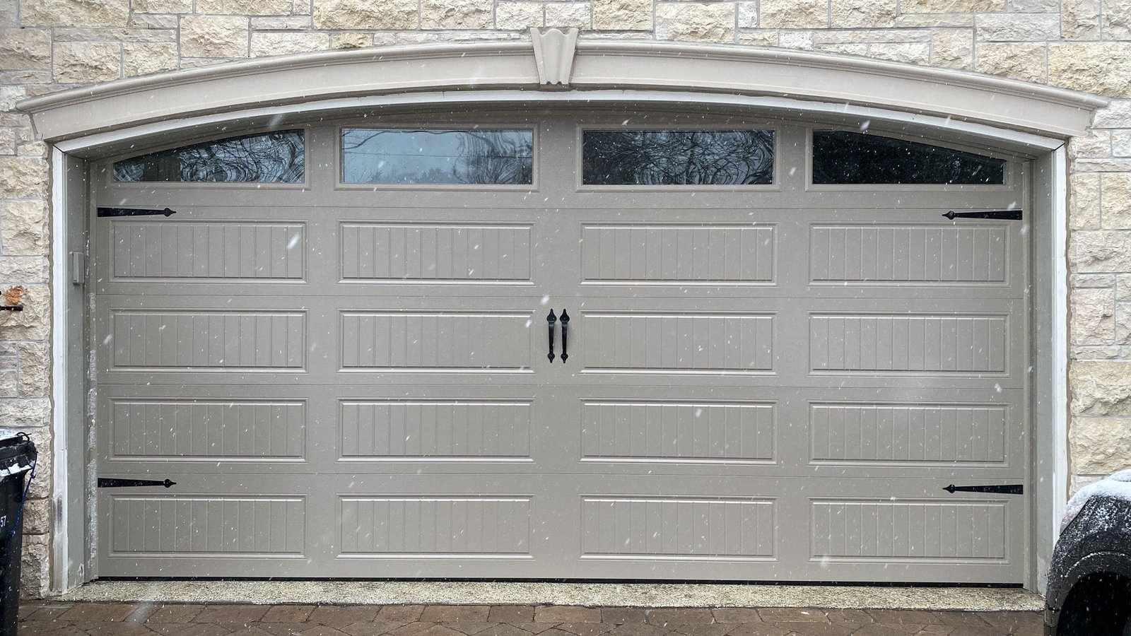 Garage Door Panels Fix It Right Garage Doors   Garage Door Replacement In The Winter 