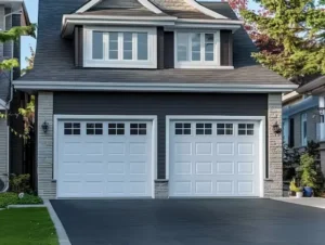 Double White Garage Door Repair Concord
