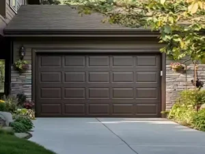 Dark Brown Garage Door Replacement Bolton