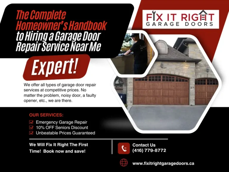garage door repair service near me