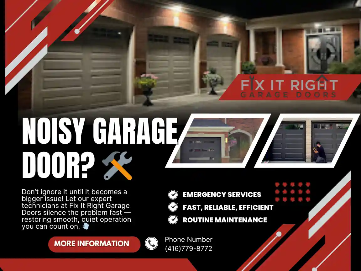 Noisy Garage Door? Silence the Squeaks & Grinds! 🤫