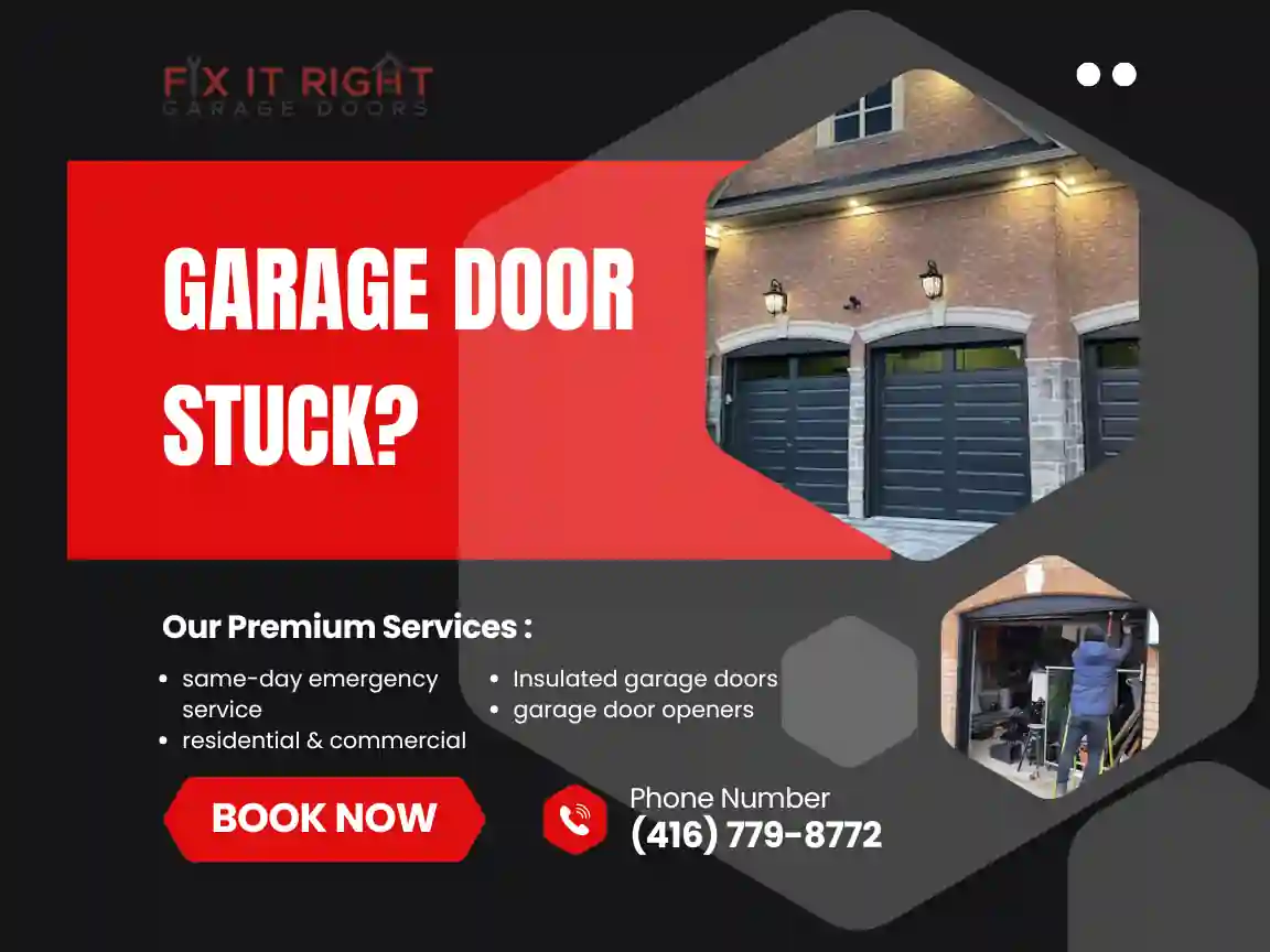Garage Door Stuck Open? Here’s What To Do! 😬