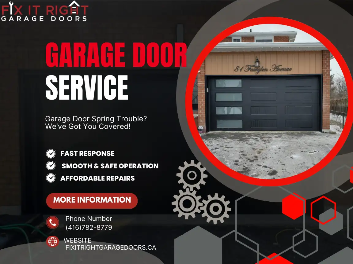 The Sudden Silence: Why Your Garage Door Springs Repair is a Top Priority