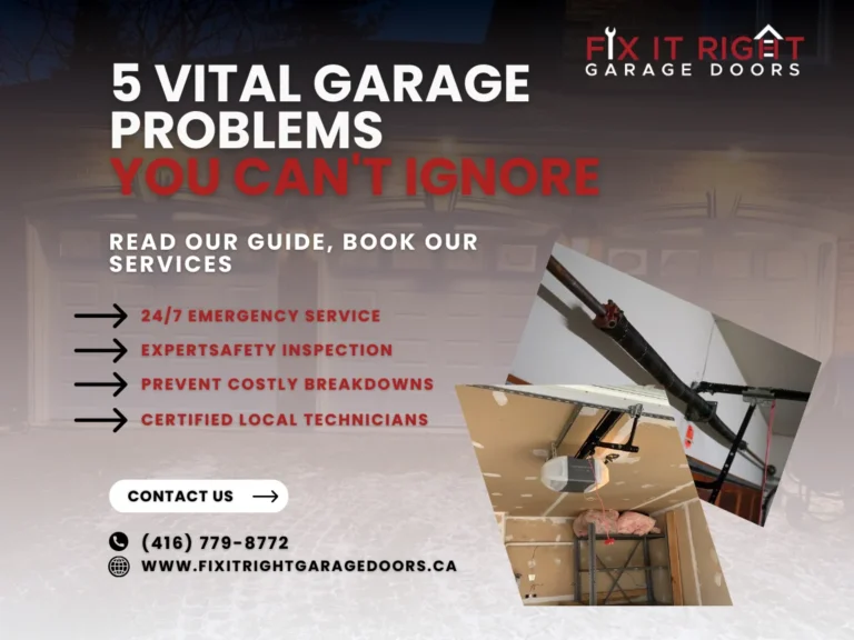 Your Local Garage Door Experts 7 Common Garage Door Problems
