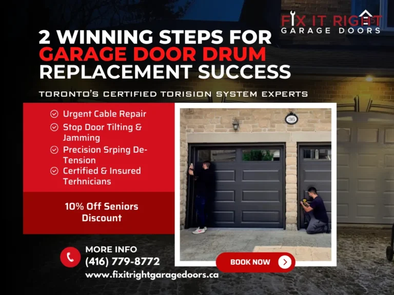 Garage Door Drum Replacement