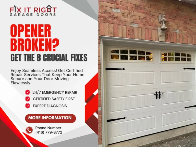 Your Local Garage Door Experts 7 Garage Door Opener Repair