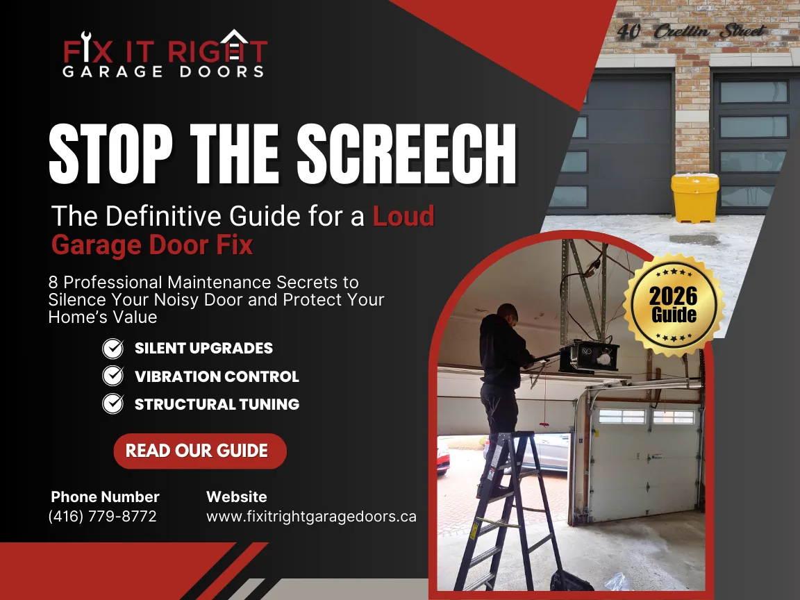Loud Garage Door Fix