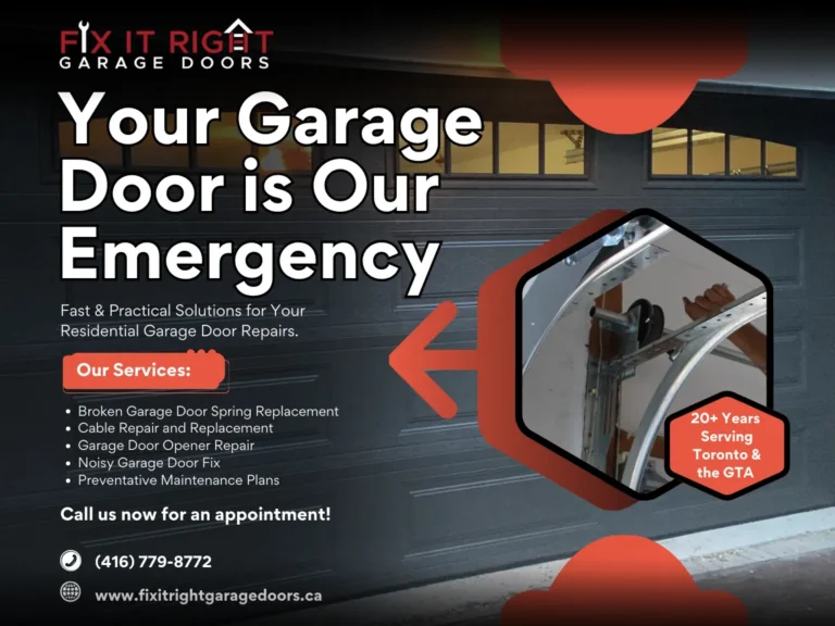 Residential Garage Door Repair