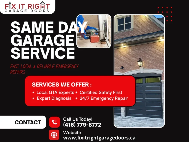 Same Day Garage Service