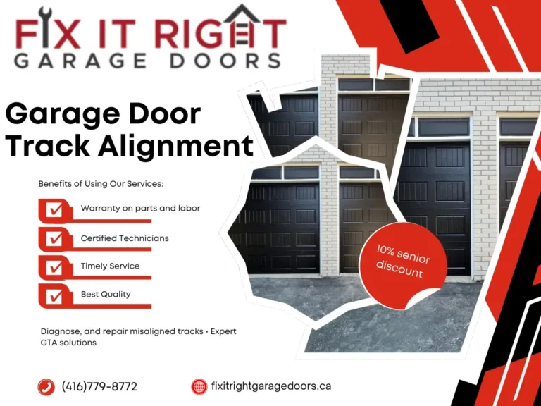 Understanding Garage Door Track Alignment Issues 🔧